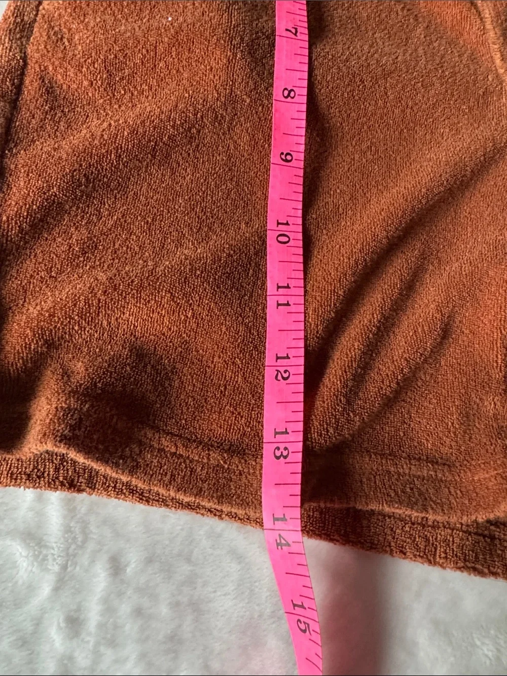 Old Navy Rust Orange Terry Shorts
